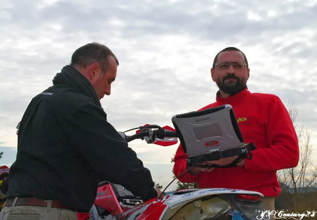 réglage de la Honda de Rodrig avec JD racing réglage d ela Honda de Rodrig avec JD racing