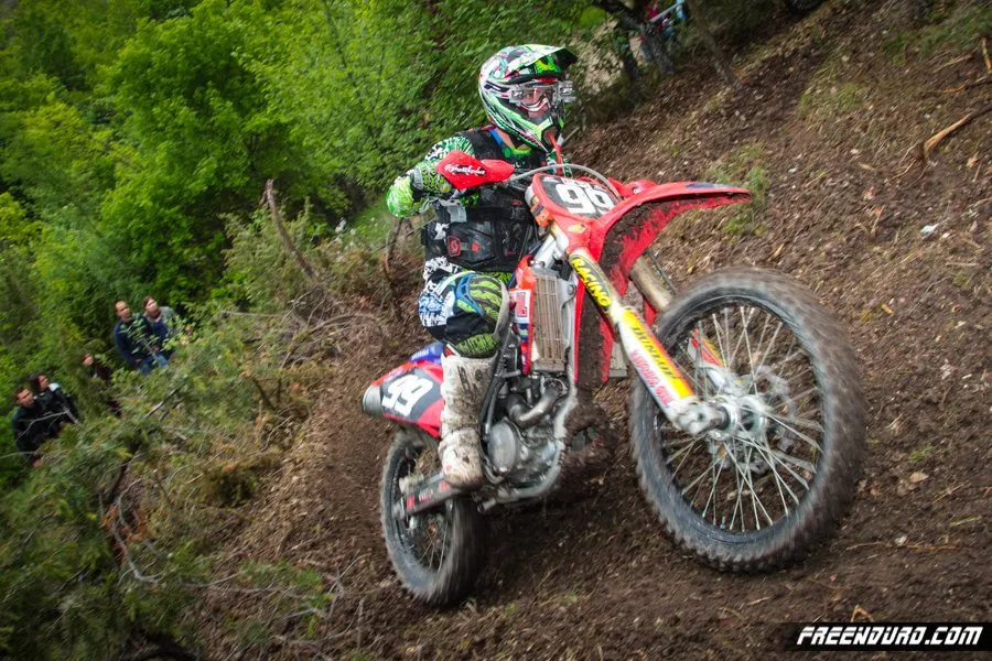 Adrien Metge le vainqueur scratch du Cross Country moto Adrien Metge - Honda
