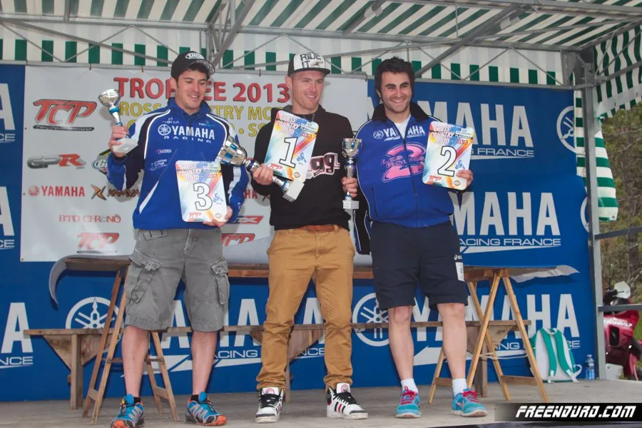 le podium Scratch podium cross crountry flaugnac