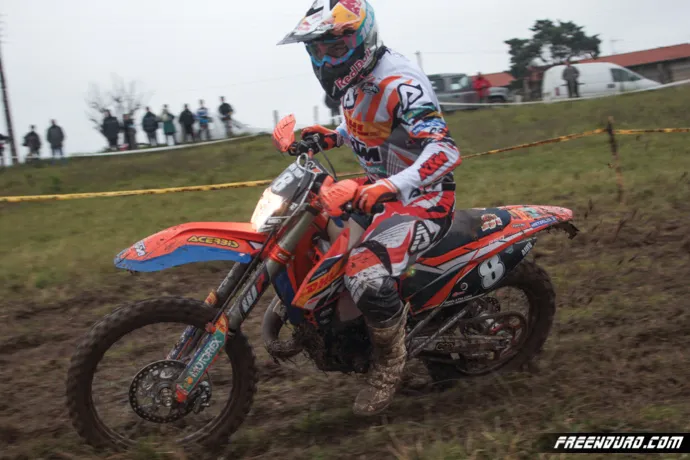 Méo à été trop fort avec la 125 KTM en E1 Antoine Méo 125 KTM enduro