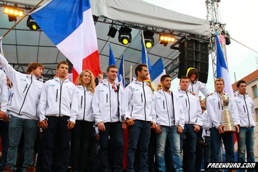 équipes de France enduro ISDE 2015 Slovaquie