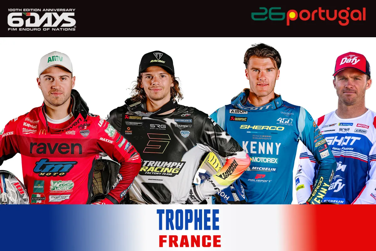 Équipe de France ISDE 2026 : forfait d'Espinasse, Joyon monte en Trophée et Clauzier appelé en Junior