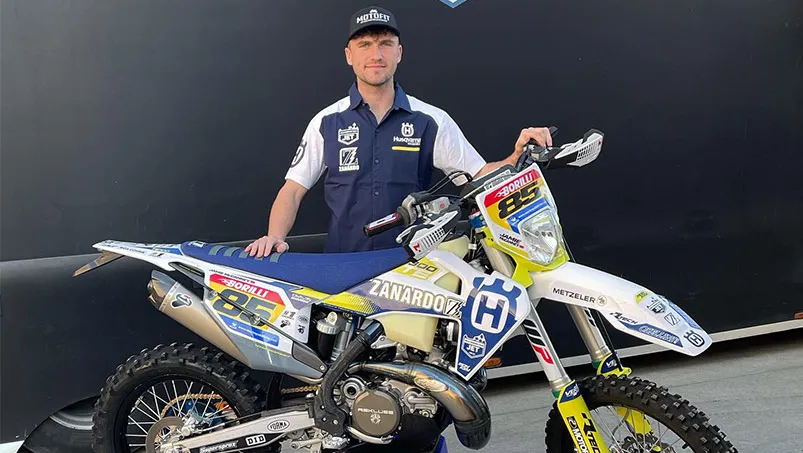 Pilote enduro Jamie McCanney