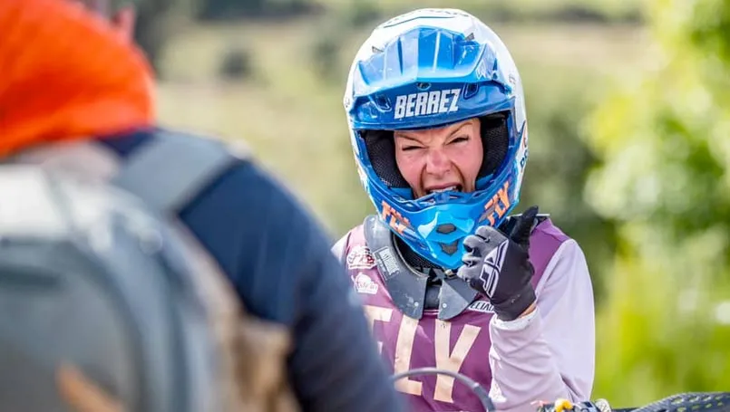 Juliette BEREZ enduro France langogne