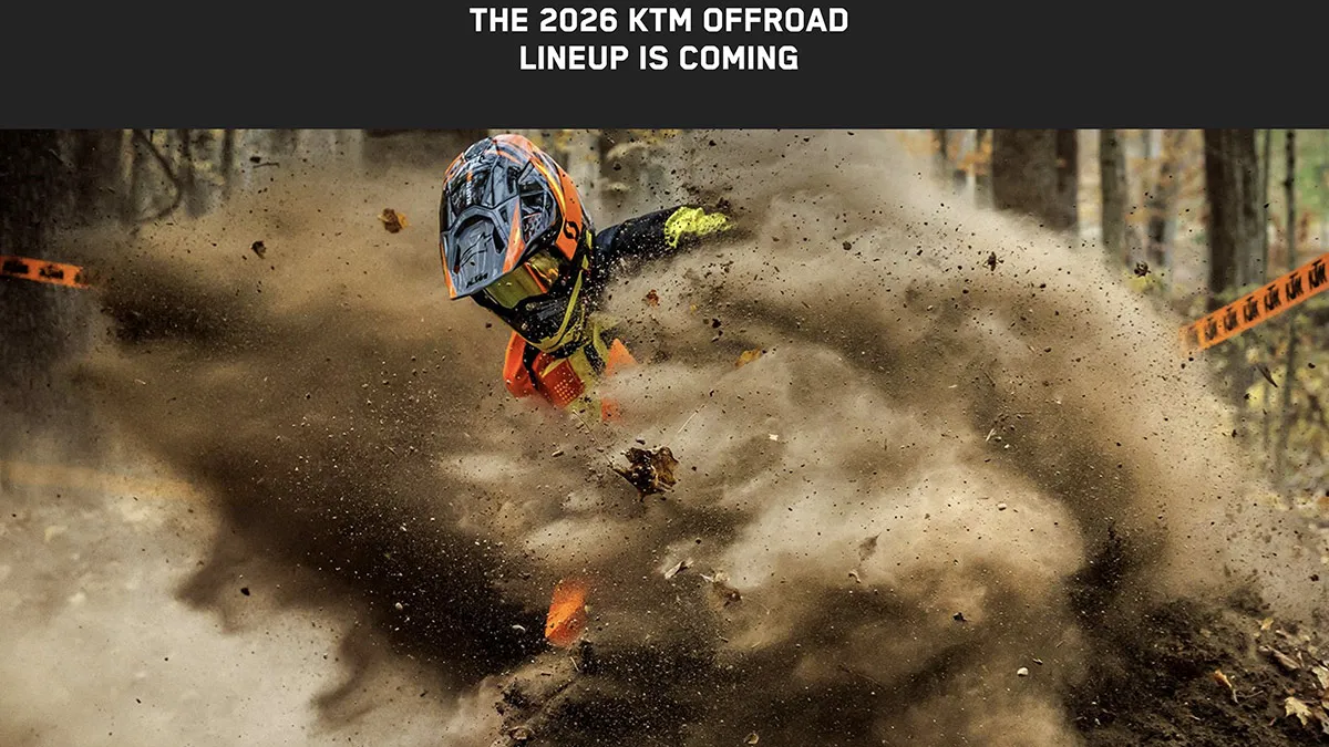 KTM 2026 enduro motocross