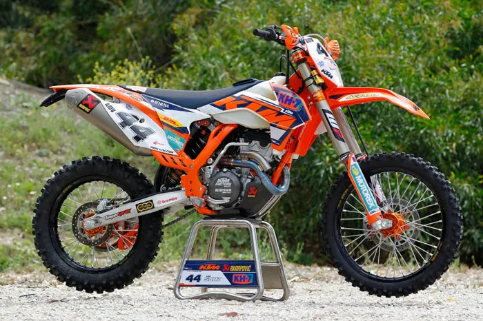 moto KTM 250 EXC-F Team Factory enduro KTM 250 EXC-F Factory enduro 2015