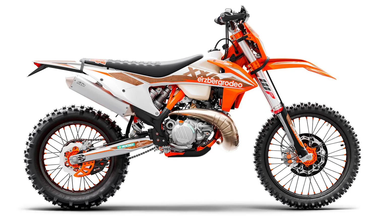 La série limitée de la 300 Tpi en version Erzbergrodéo XX6 KTM enduro 300 EXC TPI 2021 erzberg