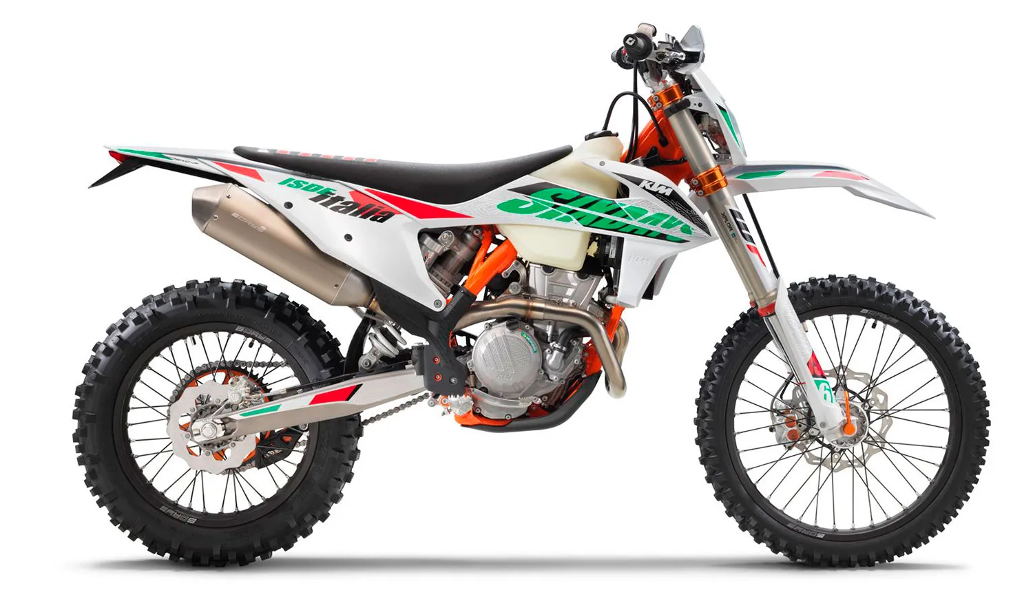 La 350 EXC-F 2021 en version 6 days Italie KTM enduro 350 EXC 6days 2021