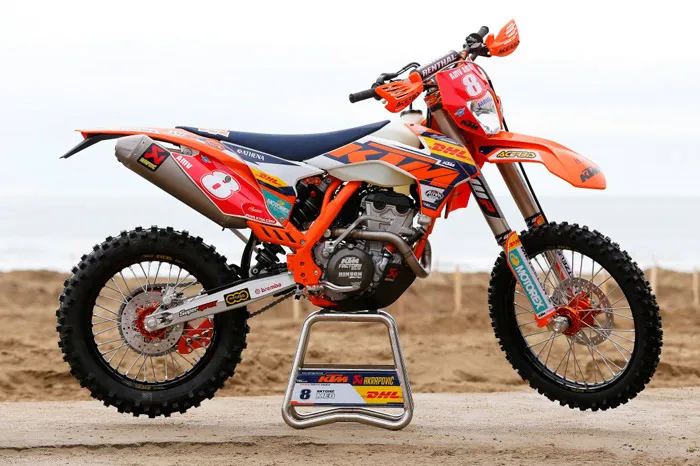 moto enduro KTM 350 EXC-F Antoine Méo moto enduro KTM 350 EXC-F Antoine Méo