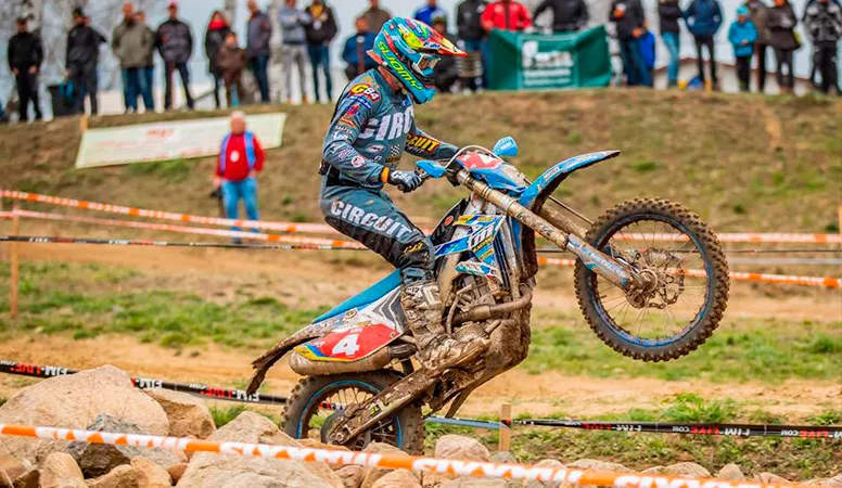 Loïc Larrieu 5 en catégorie EGP le samedi et 6 le dimanche Loic Larrieu TM endurogp RD1 2019
