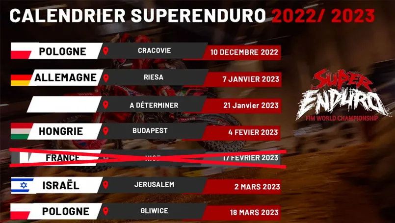 Pilotos moto Super Enduro 2023 