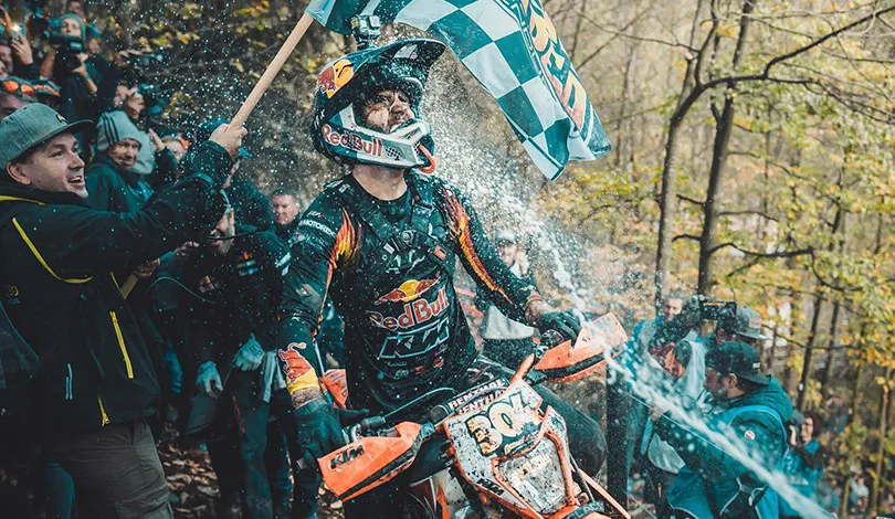 Lors de sa victoire au Getzen Rodeo 2019 Manuel Lettenbichler KTM 2020 2