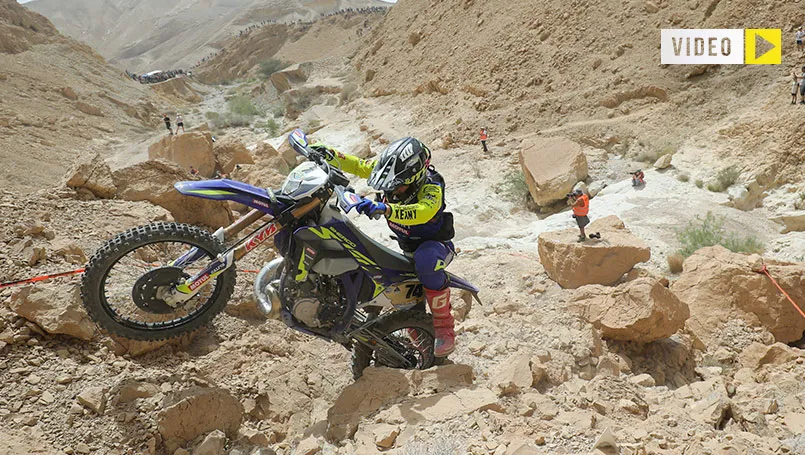 Marion Roman pilote Hard enduro Sherco Minus 400