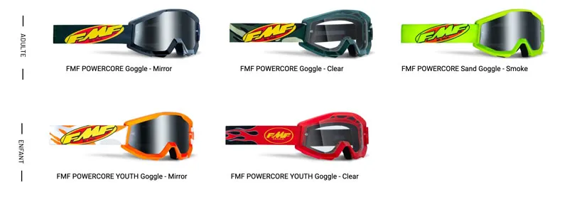 Masques FMF vision PowerCore