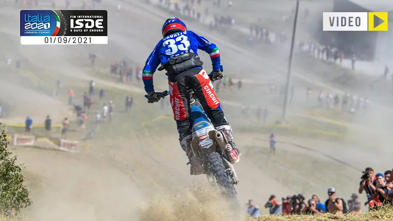Matteo Cavallo pilote Italien ISDE 2021