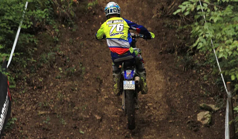 Apèrs la domination d'Espinasse sur les 3 premières journées c'est Hamish Macdonald qui s'impose en J2 ce dimanche en Italie McDONALD enduroGP italie J2 2020