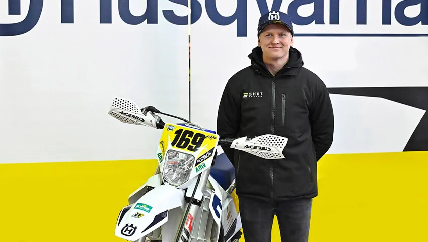 Mikael Persson husvarna 250TE 2023