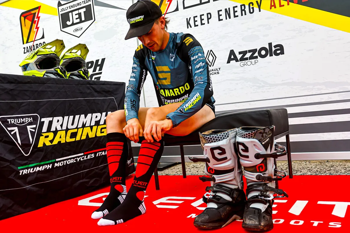 Morgan Lesiardo bottes enduro X Legend EVO black
