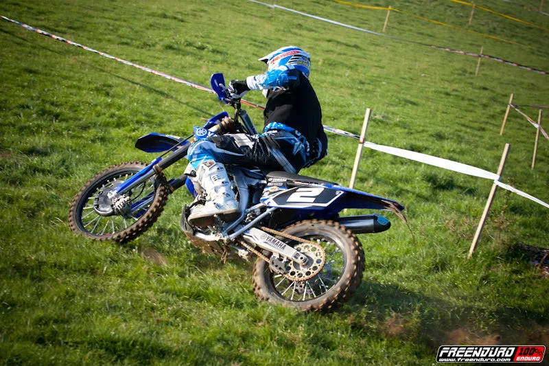 Marc Germain photo Marc Germain pilote Yamaha enduro 2011