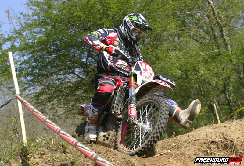 Antoine Méo Photo HD Antoine Méo pilote Husqvarna enduro