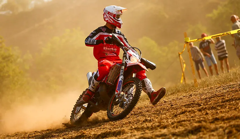 En Junior Neels Theric est la seul pilote a doublé la mise ce dimanche Neels Theric CDF enduro 2020 1 j2