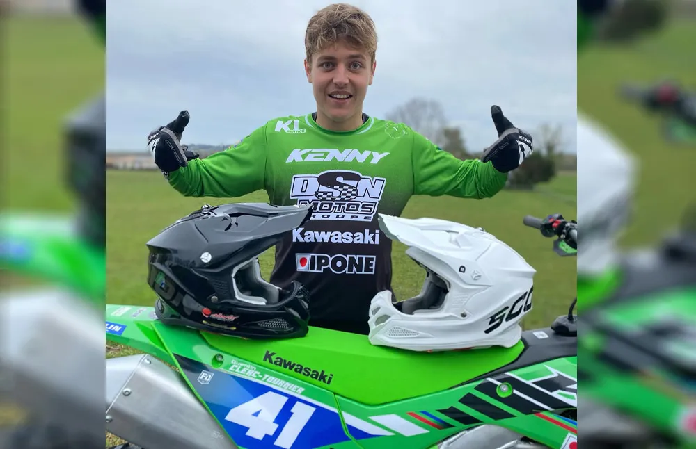 Quentin Clerc Tournier kawasaki enduro 