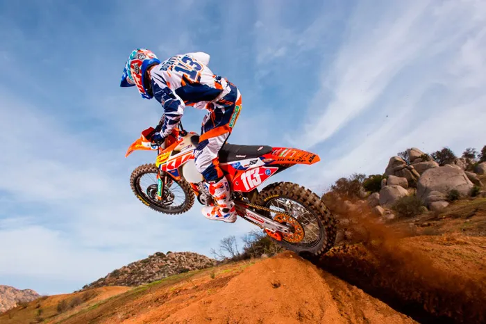 Russell Bobbitt pilote moto KTM enduro cross USA