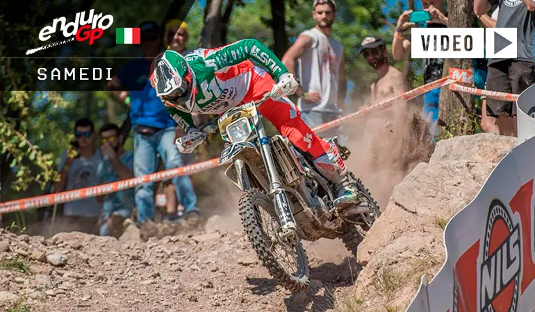 Alx Salvini à domicile n'a pas fait de détail et signe à Trentino sa 5ème victoire en EnduroGP ! Salvini enduroGP trentino J1