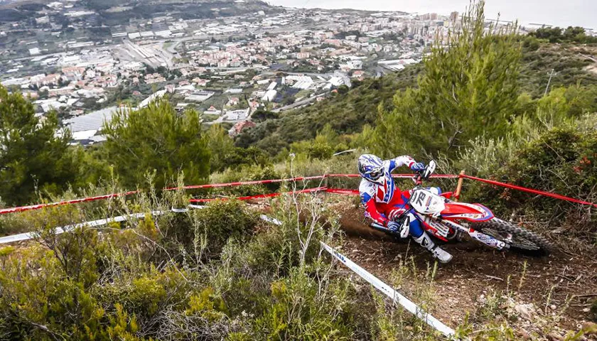 Steve holcombe beta Italie 2020 350RR