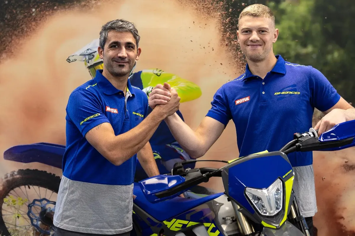Teodor Kabakchiev intègre le team Sherco Factory Racing