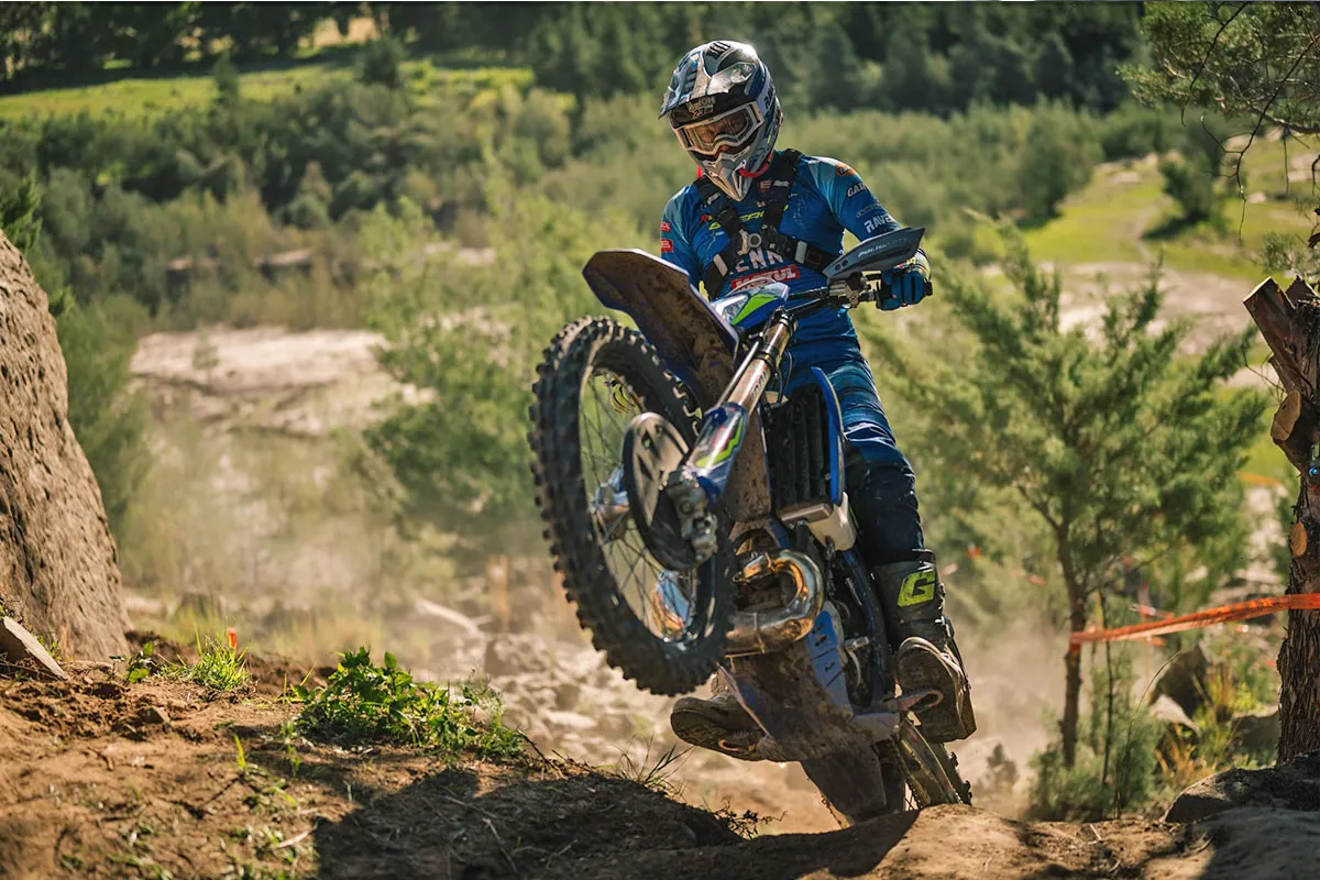 Teo Kabakchiev Sherco roof of africa