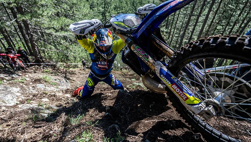 Wade YOUNG pilote sherco hard enduro Serbie