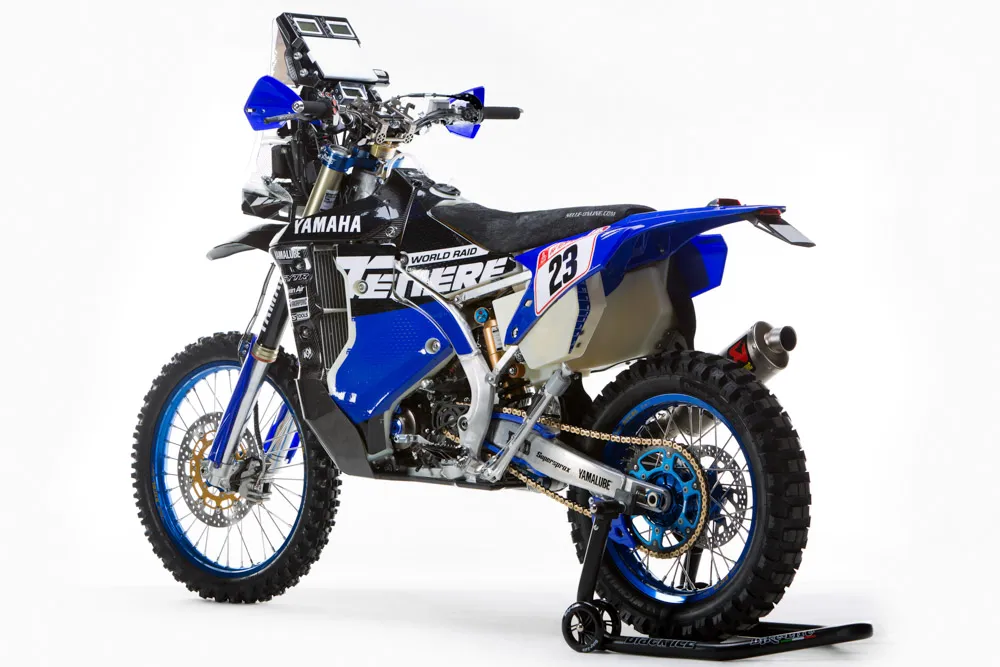 Xavier de Soultrait portera le n° 23 pour ce Dakar 2018 Yamaha WR450 F Rally 2018 17
