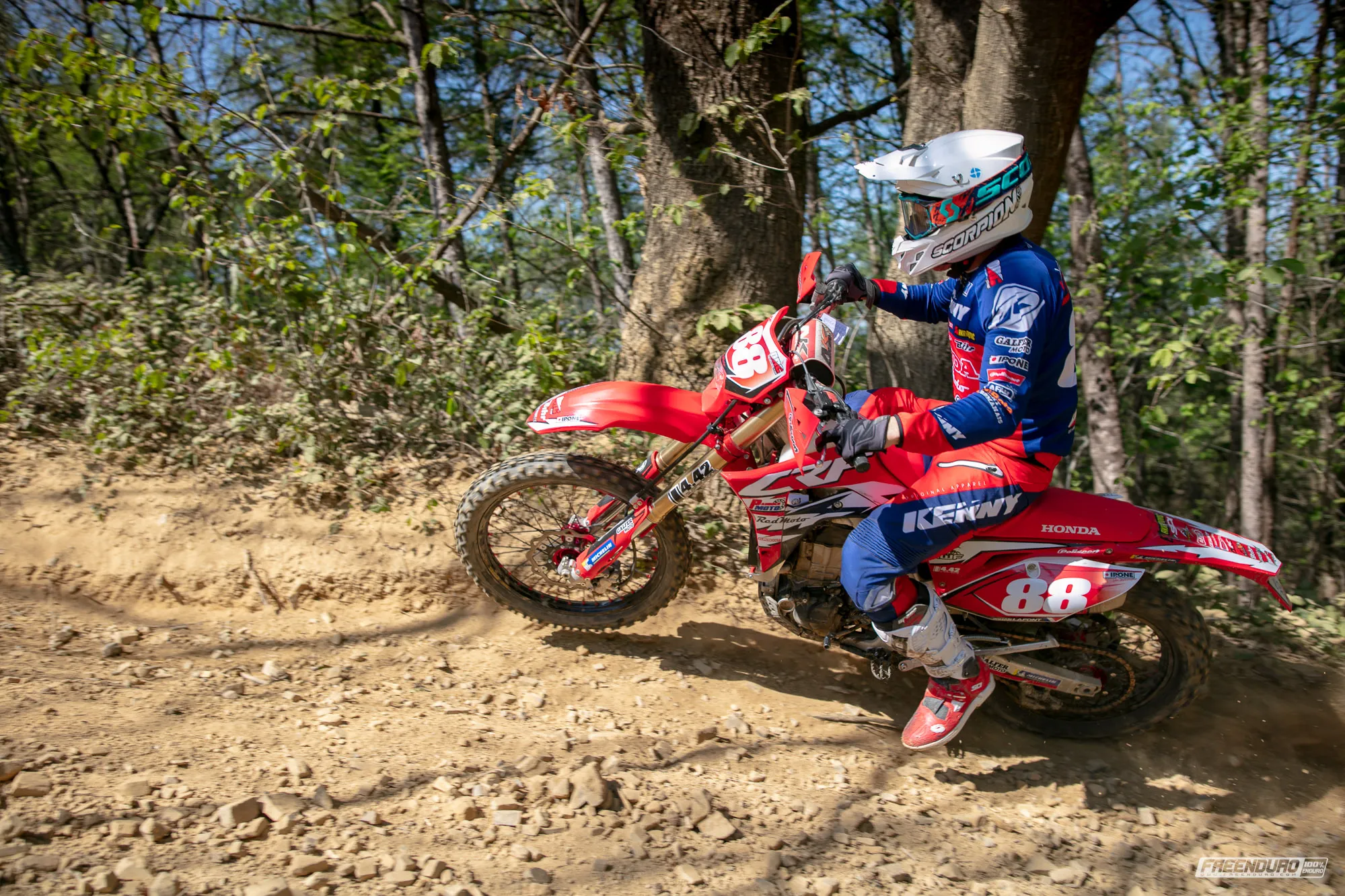 Yohan Lafont Yohan Lafont pilote enduro Honda