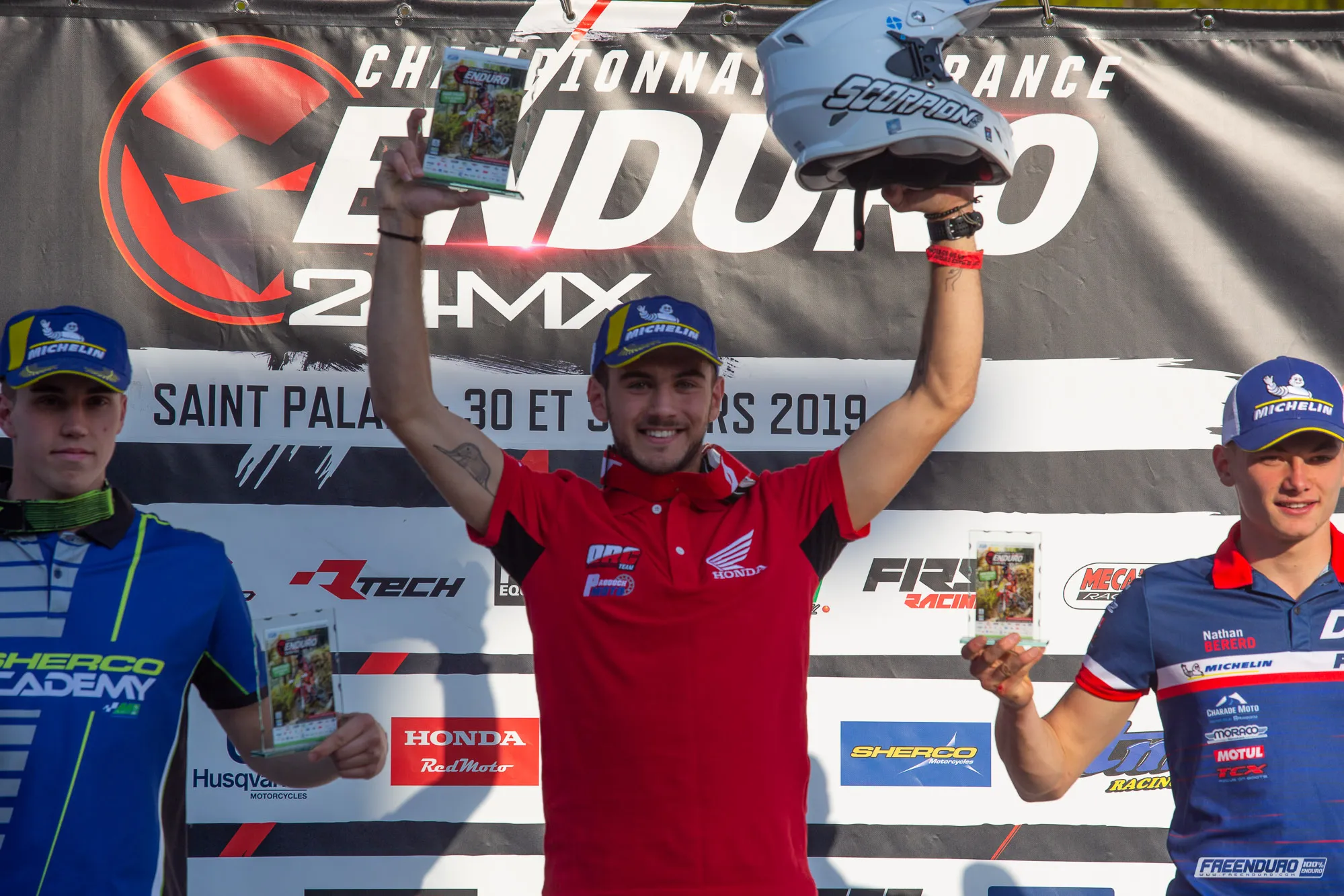 Antoine cricq Antoien Cricq piloye enduro Honda ORC
