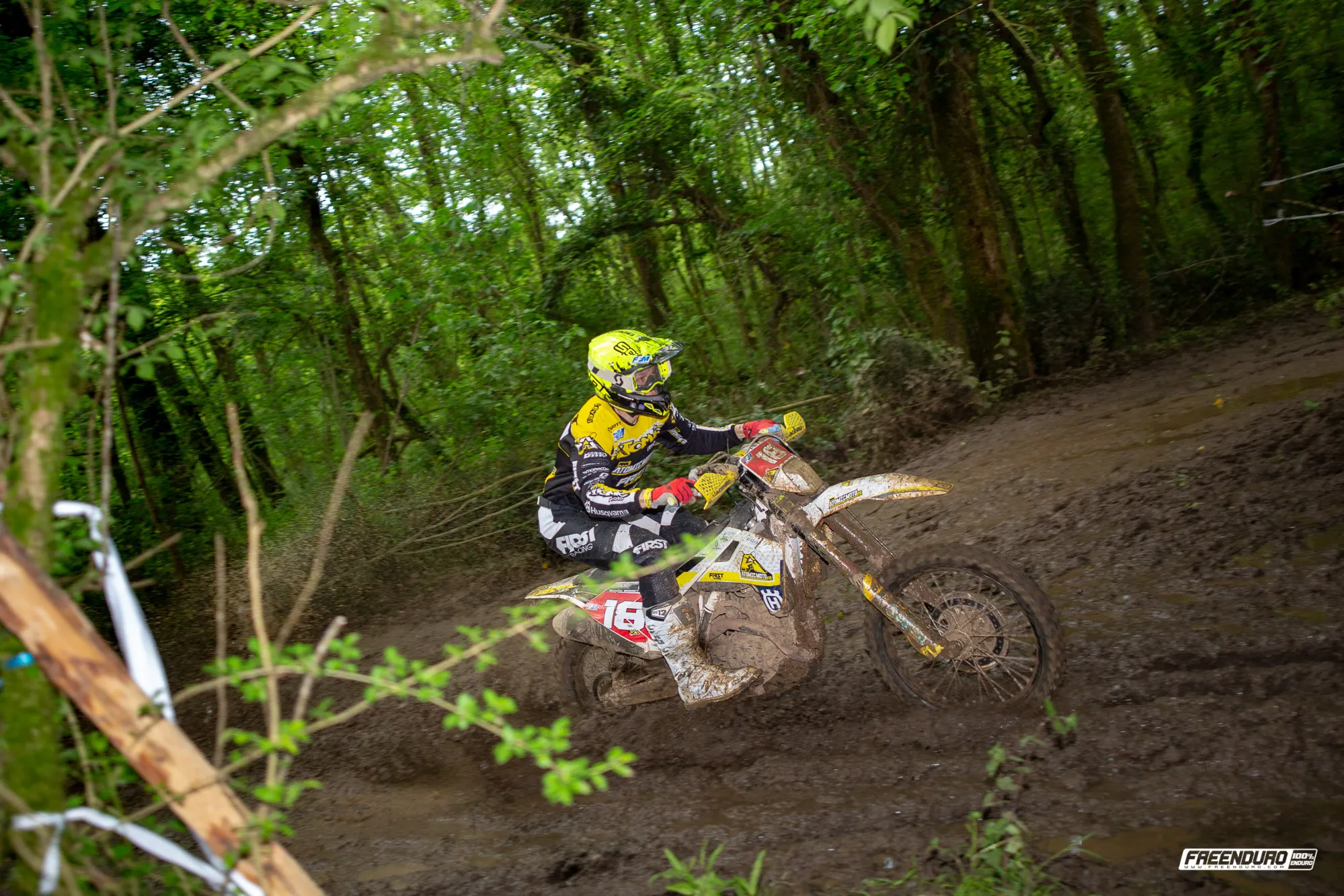 Antoine Basset (E2) dans le première passage dans la ligne de Saint-Jean le dimanche matin Antoine Basset