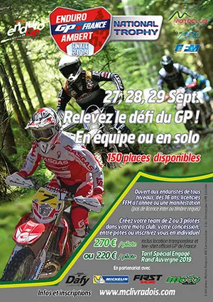 affiche Ambert EGP 2019 National Trophy Moto Verte LD
