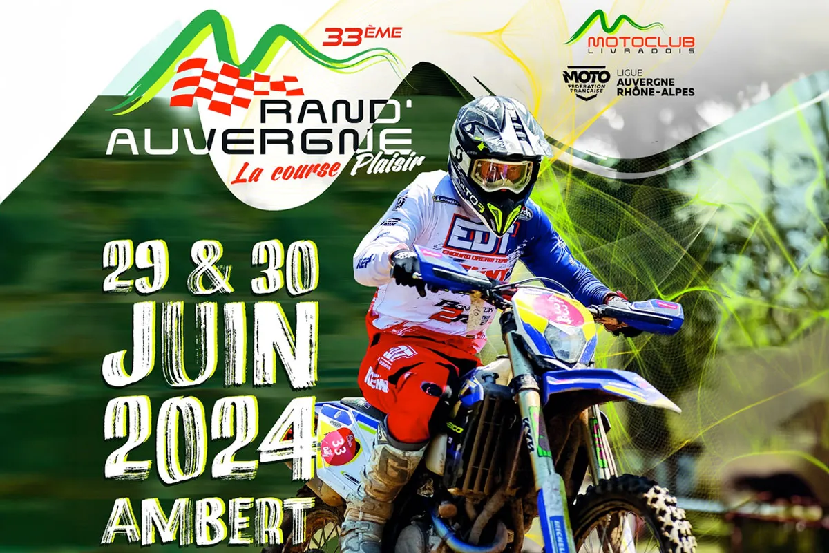 Affiche Rand'Auvergne 2024 