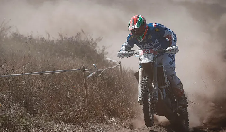 alex salvini ISDE 2018 J2
