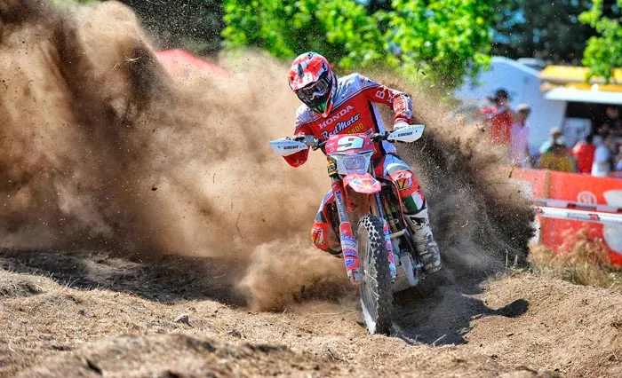Alex Salvini pilote moto enduro Honda