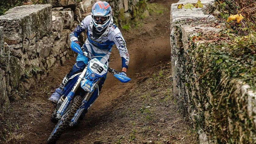 Andréa Verona pilote TM Racing endurogp