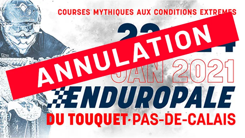 Enduropale du Touquet 201 annulée