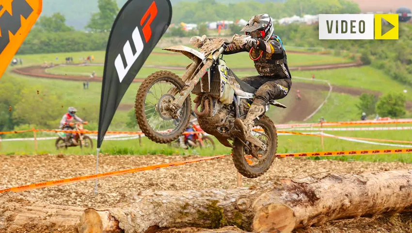 Anthony Geslin pilote Cross-country-moto à Migé