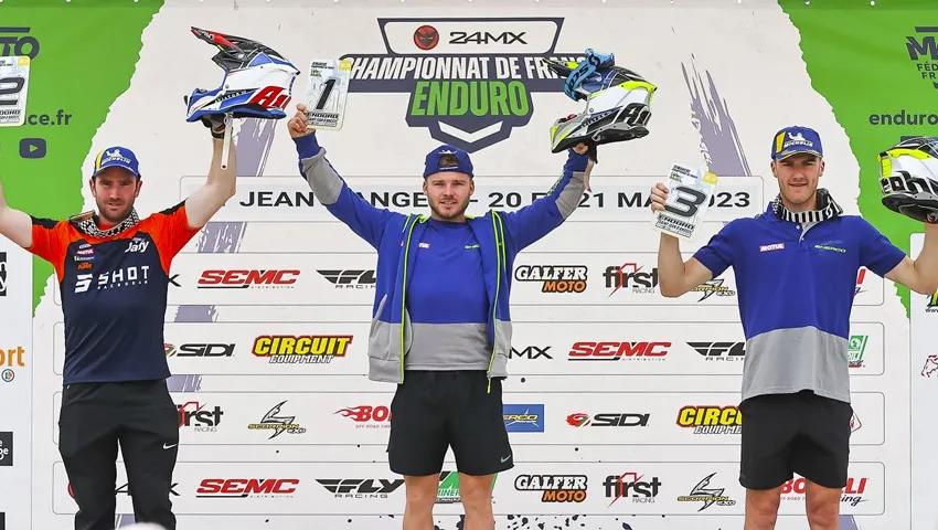 antoine Magain enduro france st jean angely J2