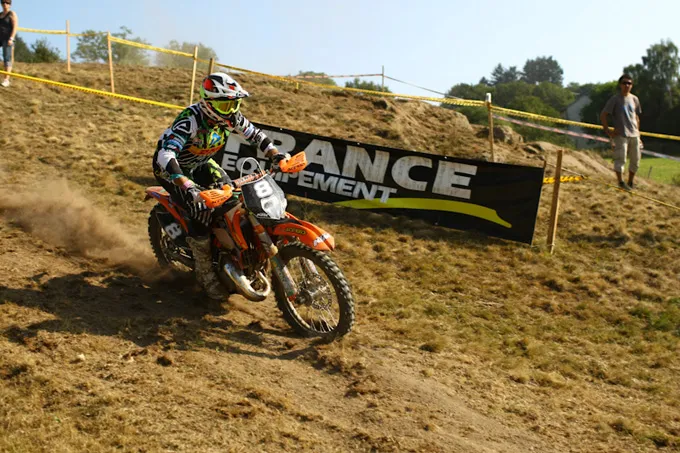 Une erreur de pointage prive Méo de la victoire en E1 Antoine Méo chmapionnat de France d'enduro