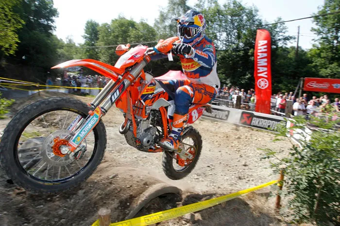 Antoine Méo pilote KTM enduro Factory