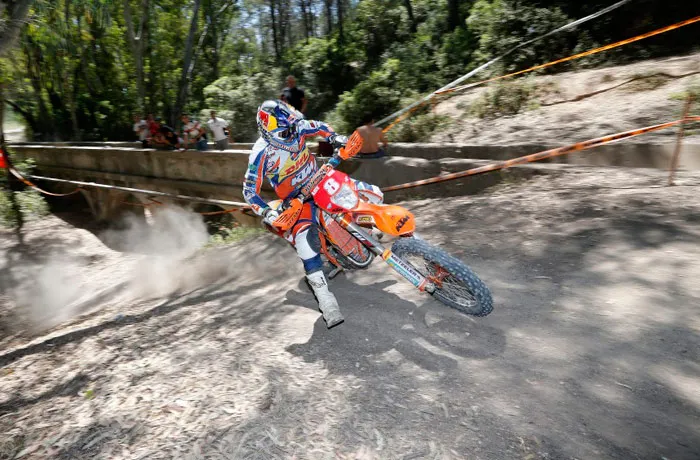 Antoine Méo : " ... la journée fut assez épuisante " Antoine Méo enduro Espagne 2015