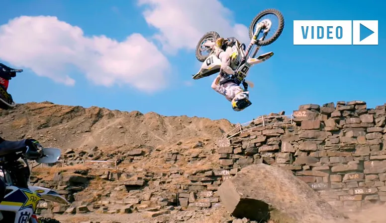 Vidéo Colton Haaker piloye Husqvarna enduro