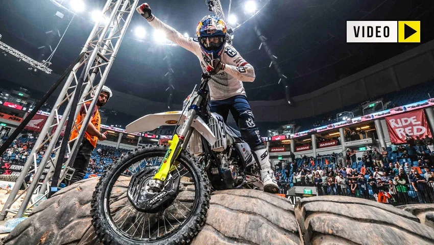 Billy Bolt pilote Husqvarna 