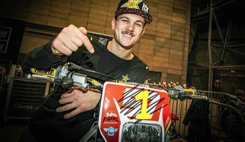 Billy Bolt pilote Husqvarna